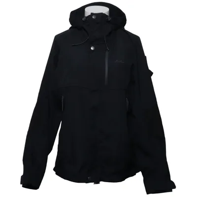 Allvädersjacka (Svart) från Lundhags Elastan, Ekologisk bomull, Polyamid, Återvunnen polyester