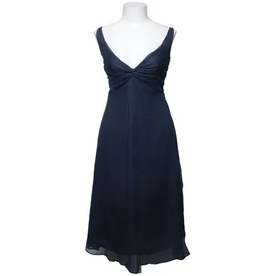 Kjole (Blå) fra Zara Woman Polyester, Silke