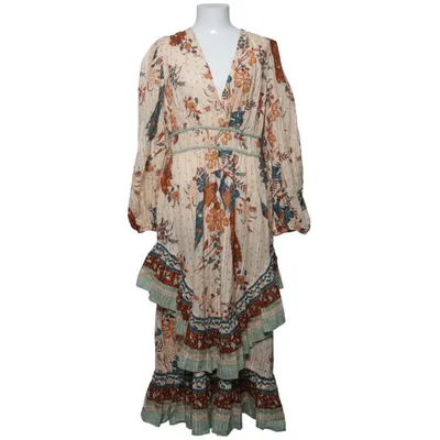 Maxi dress (Beige, Brown, Multicolored) from Ulla Johnson Cotton, Viscose