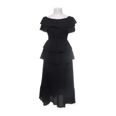 Robe longue (Noir) de Lost Ink Élasthane, Polyester