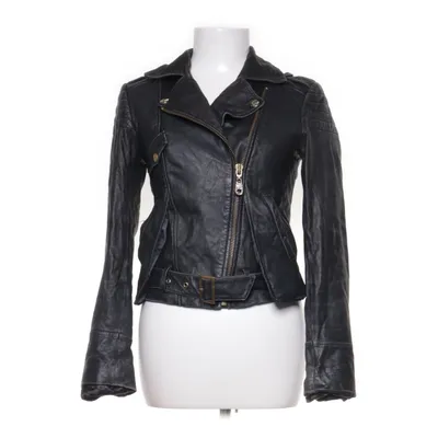 Bikerjack (Zwart) van Miss Sixty Elastaan, Leer, Polyester