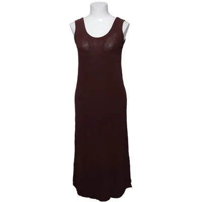Långklänning (Brun) från Massimo Dutti Polyamid, Viskos