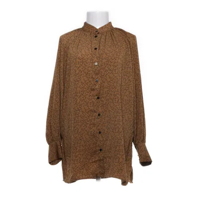 Bluse (Brun, Sort) fra Lindex Polyester