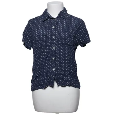 Korte mouwen shirt (Blauw, Wit) van Talbots Viscose