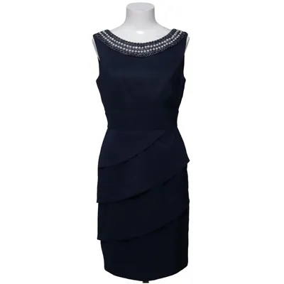 Robe de cocktail (Bleu) de Connected Apparel Élasthane, Polyester