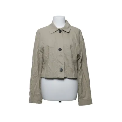 Jacket (Beige) from Zara Cotton, Polyester