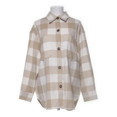 Överskjorta (Beige, Vit) från GANT Polyester, Ull