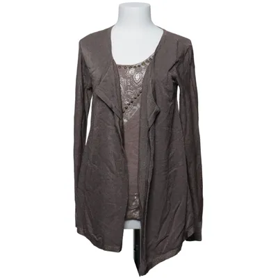 Cardigan (Brun) fra Biba Bomuld, Metallfiber, Viscose
