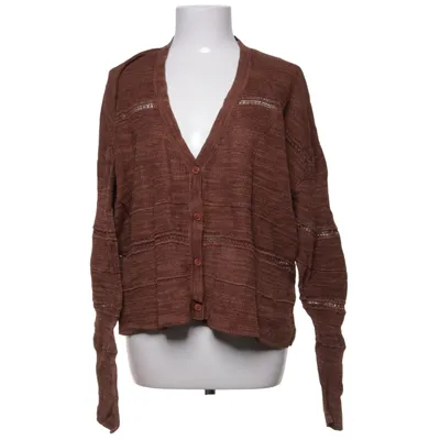 Cardigan (Brun) fra Hessnatur Bomuld, Linned