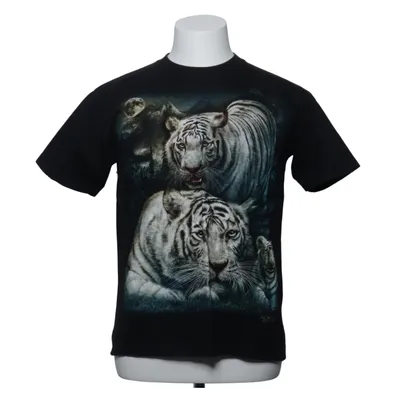 T-shirt (Sort, Flerfarvet) fra Rock Chang Bomuld