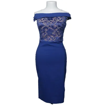 Cocktailjurk (Blauw) van City Goddess Elastaan, Polyamide, Viscose