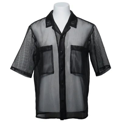 Short sleeve shirt (Black) from Zara Polyester