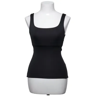 Tanktop  (Sort) fra H&M Sport Polyester, Elastan