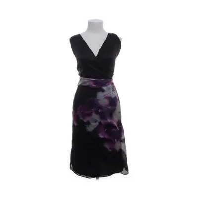 Kjole (Sort, Flerfarvet) fra Armani Collezioni Polyester, Silke