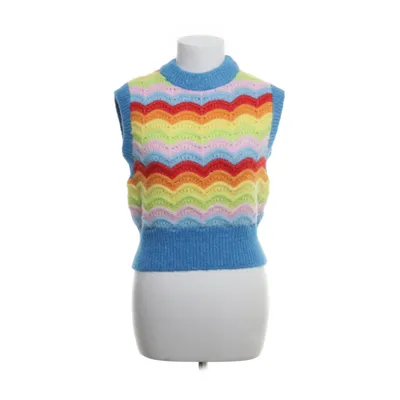 Slipover (Blå, Flerfärgad) från Zara Polyester, Ull, Elastan, Alpackaull, Akryl