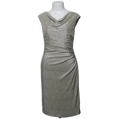 Robe de cocktail (Or) de Lauren Ralph Lauren Élasthane, Polyester