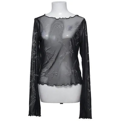 Top (NMVIOLLET LS BELL SLEEVE SIMILI TOP) fra Noisy May Genanvendt polyester