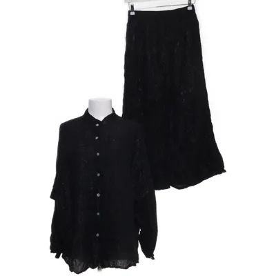 Set (Black, Silver) from Marta Polyester, Viscose
