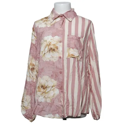 Blouse (Pink, White) from Mix By Viscose