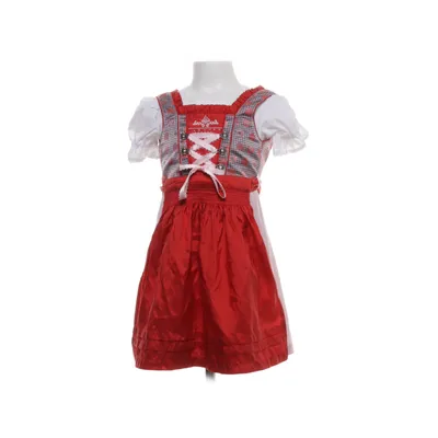 Dirndl (Red, Multicolored) from St. Peter Country Kids Polyester