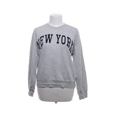Collegetröja (Grå) från H&M Polyester, Bomull