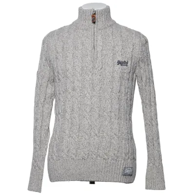 Tröja (Grå) från Superdry Vintage Akryl, Polyester, Ull