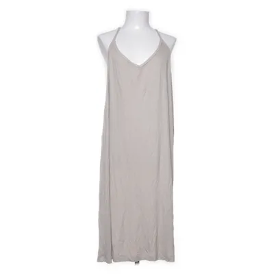 Robe longue (Marron) de H&M Basic Viscose, Élasthane