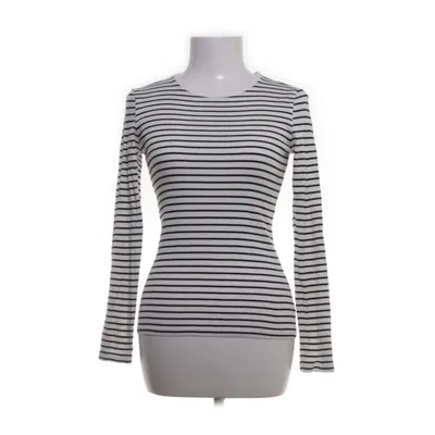 Långärmad t-shirt (Vit, Flerfärgad) från H&M Bomull, Elastan