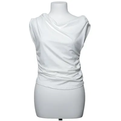 Haut (Blanc) de Romwe Élasthane, Polyester