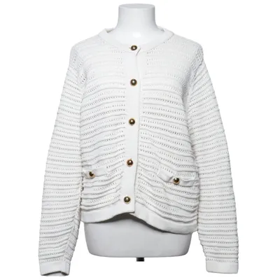 Cardigan (White) from LCW Modest Acrylic, Cotton, Polyester, Viscose