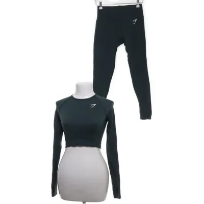 Trainingsset (Groen) van Gymshark Elastaan, Nylon