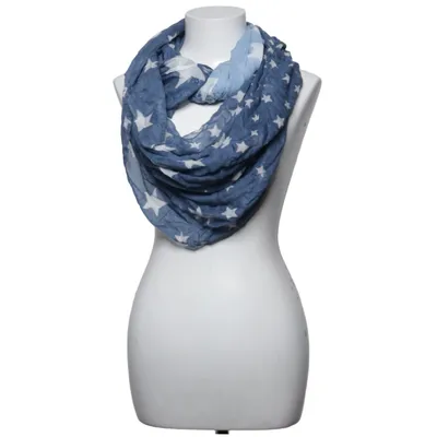 Infinity scarf (Blue, White) from Passigatti