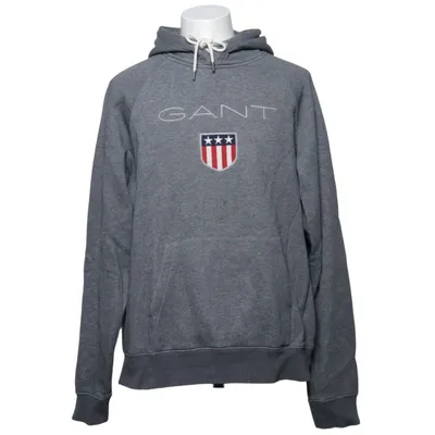 Huvtröja (Grå) från GANT Bomull, Polyester
