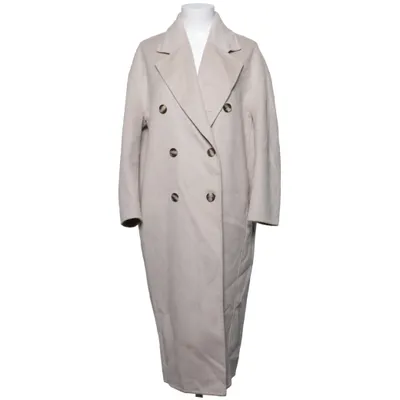 Frakke (Beige) fra American Vintage Polyester, Uld