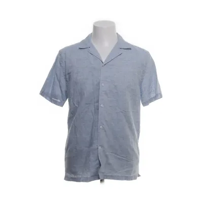 Chemise à manches courtes (Bleu) de Lindbergh White Coton, Lin