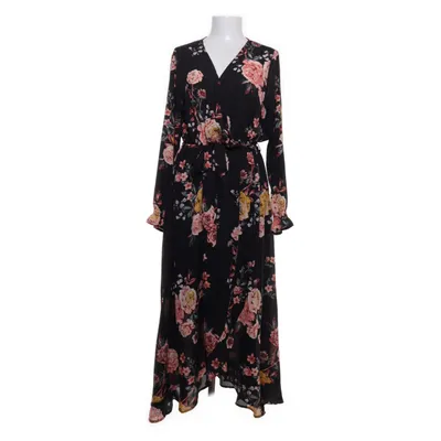 Maxi dress (Black, Multicolored) from Jean Pascale Polyester