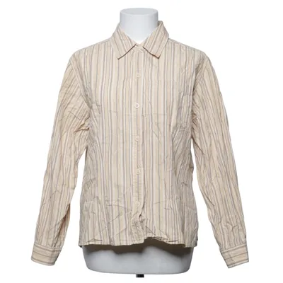 Skjorte (Beige, Hvid) fra Liz Claiborne Bomuld