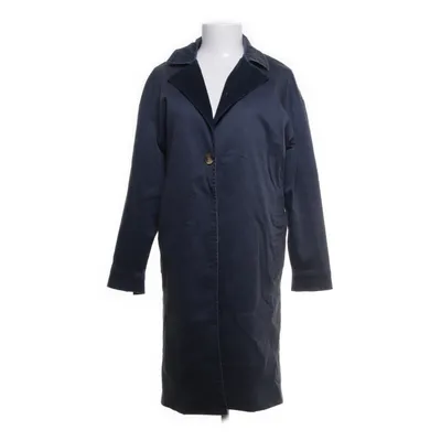 Coat (Blue) from Selfhood Cotton, Elastane, Polyester