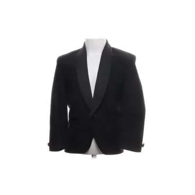 Smoking blazer (Zwart) van Tony Welfare Polyester, Wol