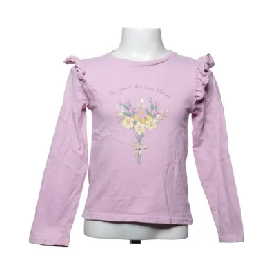 T-shirt à manches longues (Rose) de Nutmeg Coton, Élasthane