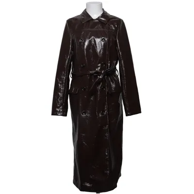 Trench coat (Belted Patent Jacket) from NA-KD Polyester, Polyurethane