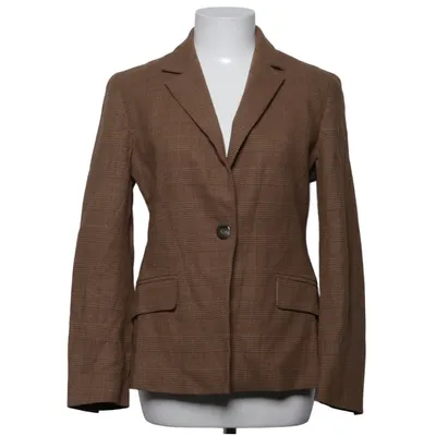 Blazer (Brown) from Marella Elastane, Polyamide, Wool