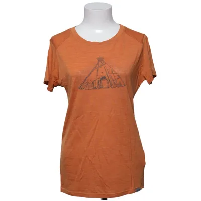 T-shirt (Oranje) van Houdini Merinowol, Tencel