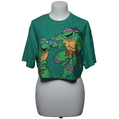 Crop top (Grön, Flerfärgad) från Nickelodeon Elastan, Polyester
