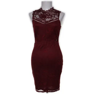 Cocktailklänning (Röd) från Even & Odd Elastan, Polyamid, Polyester