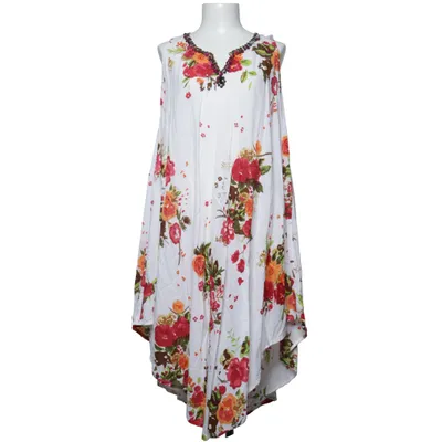 Kaftan (Vit, Flerfärgad) från Noor Bomull