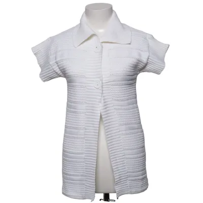 Cardigan (White) from Merkantil Acrylic, Cotton