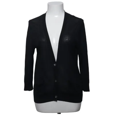 Cardigan (Black) from Turnover Cotton, Viscose