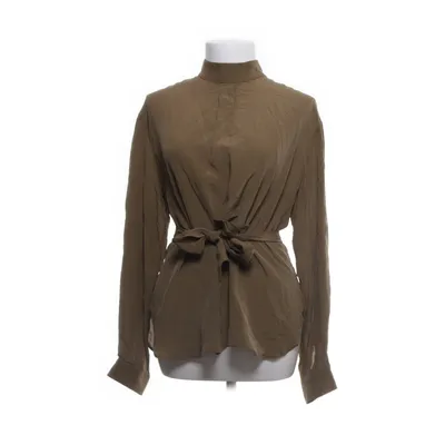 Pussy bow blouse (Green) from & Other Stories Silk