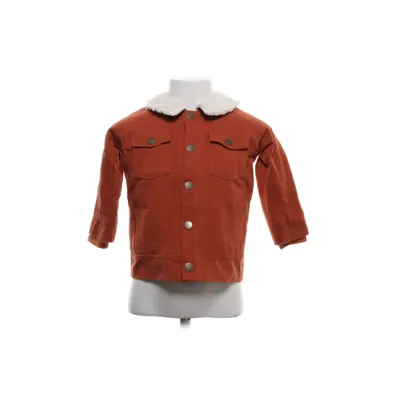 Fodrad jeansjacka (Orange, Vit) från Little Green Radicals